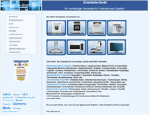 Tablet Screenshot of ersatzteile-direkt.com